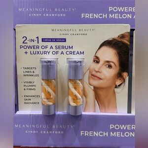 Meaningful Beauty Purple and Orange 2-in-1 Serum Cream! Best Cream